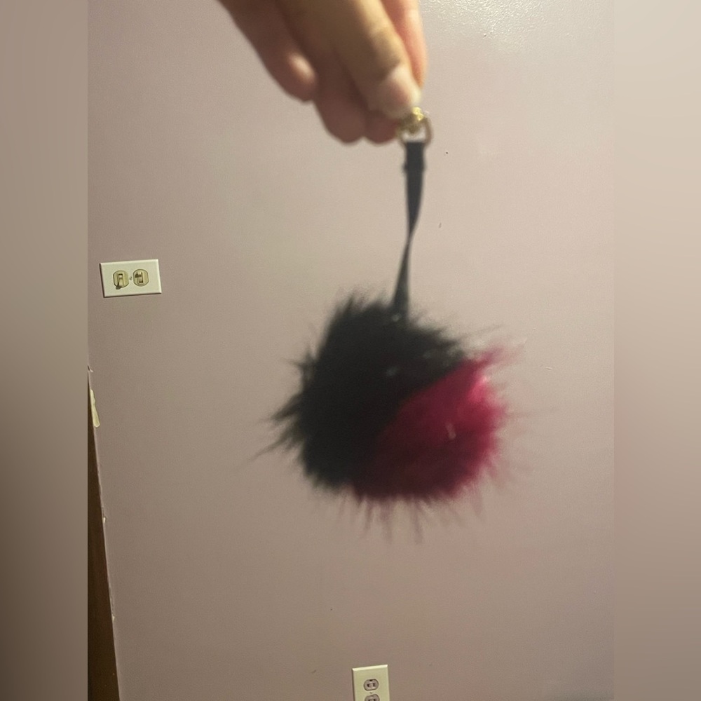 Puff Ball Keychain